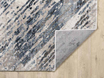 Kas Landscapes 5910 Blue Ivory Transitional Machine Woven Rug