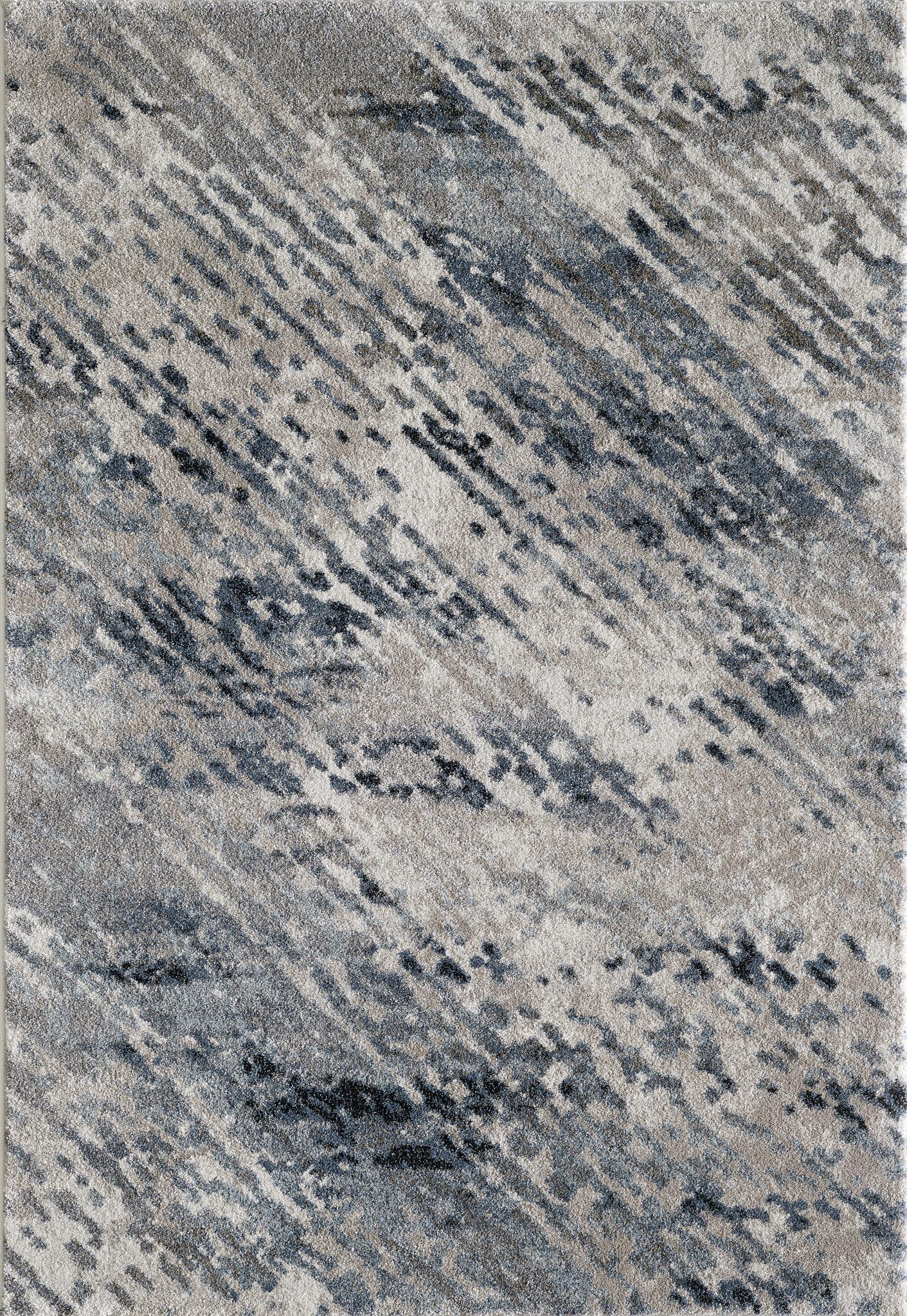 Kas Landscapes 5910 Blue Ivory Transitional Machine Woven Rug