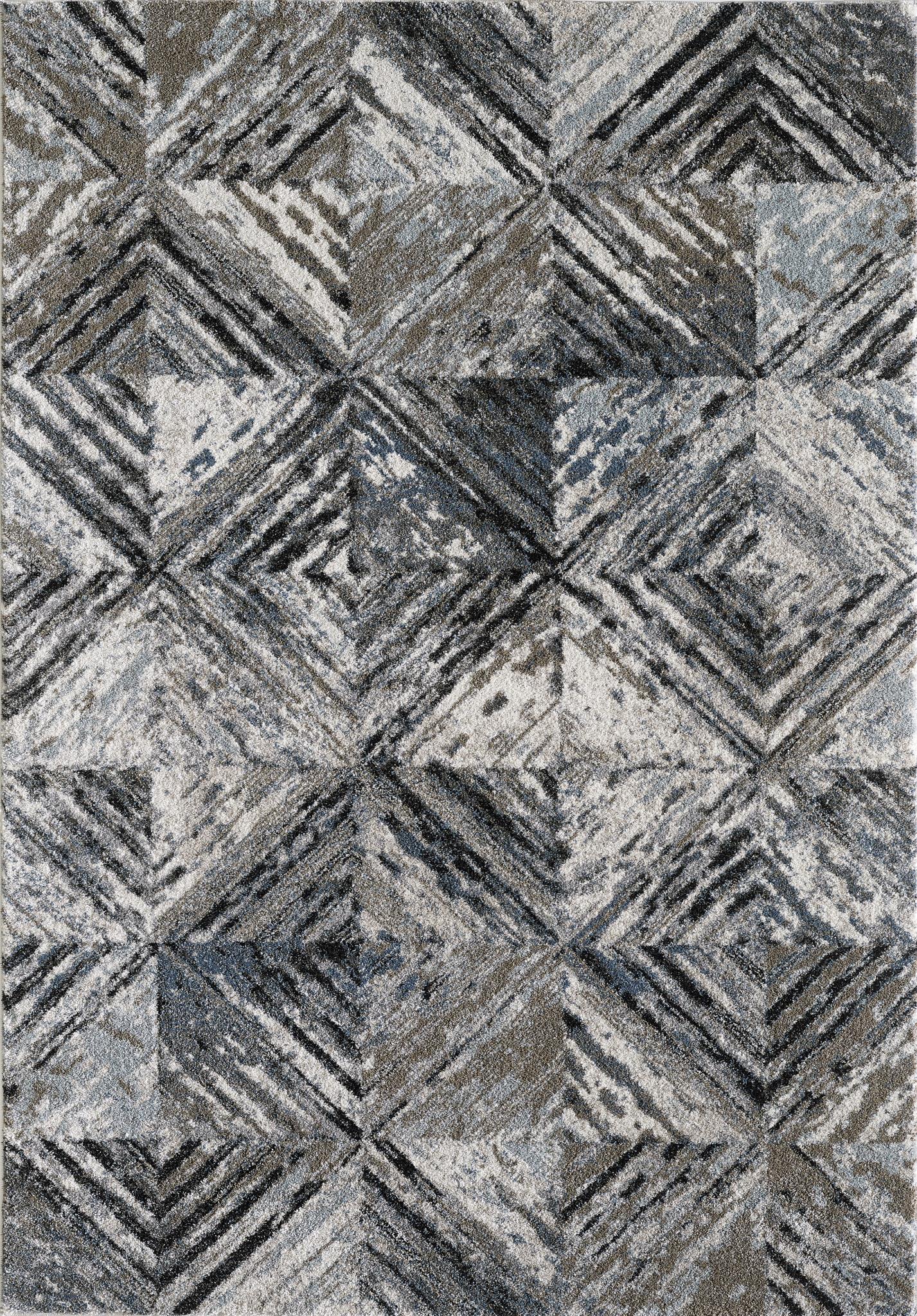 Kas Landscapes 5911 Blue Ivory Transitional Machine Woven Rug