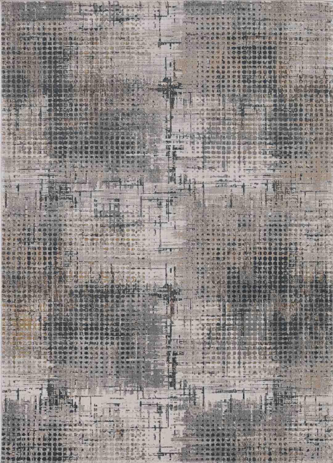 Kas Lara 7252 Grey Transitional Machine-Woven Rug