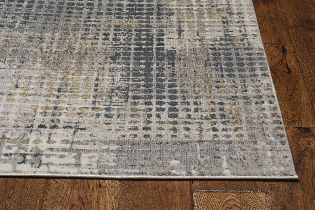 Kas Lara 7252 Grey Transitional Machine-Woven Rug