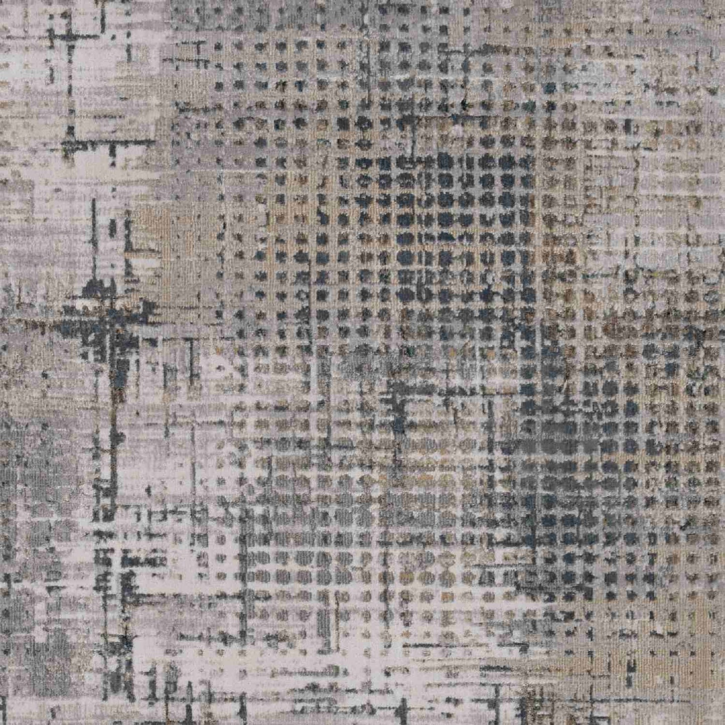 Kas Lara 7252 Grey Transitional Machine-Woven Rug