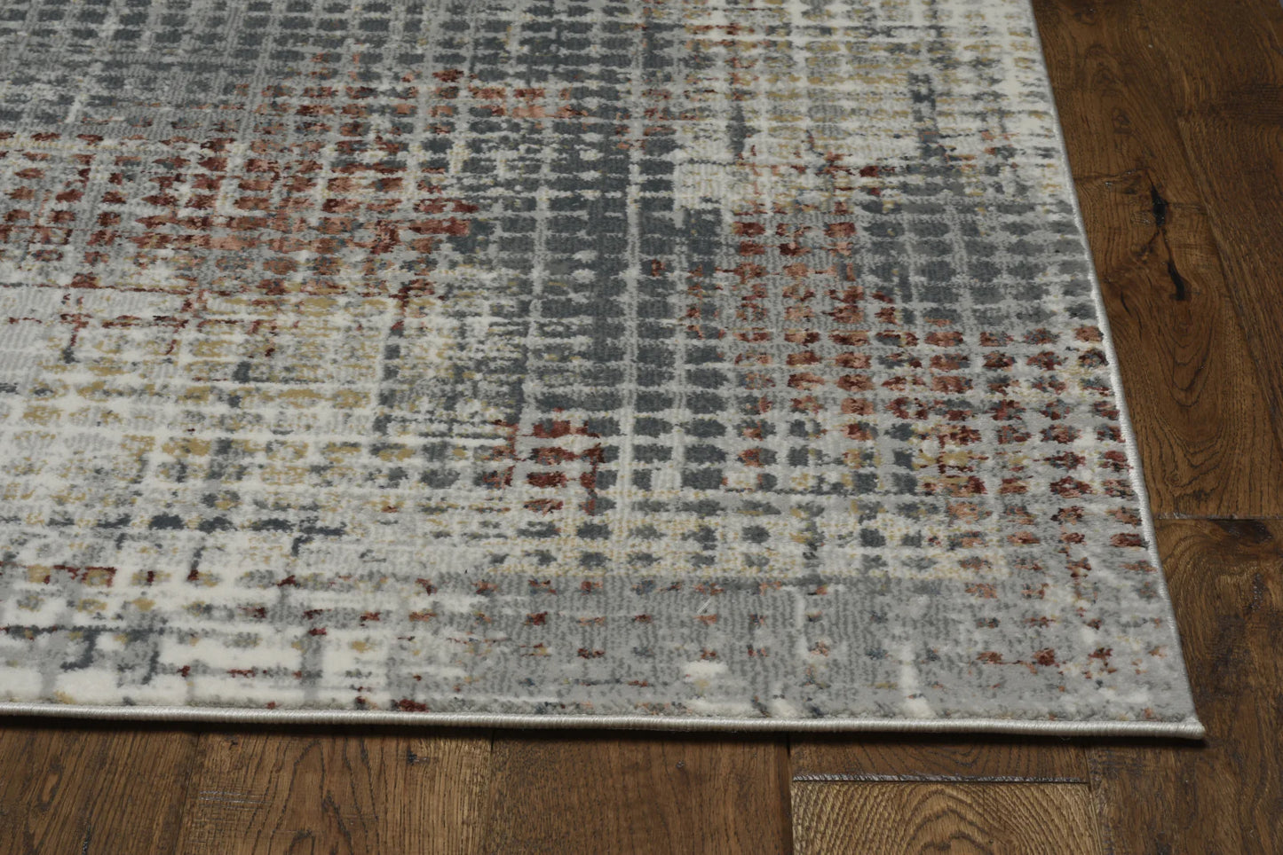 Kas Lara 7253 Grey Brick Transitional Machine-Woven Rug