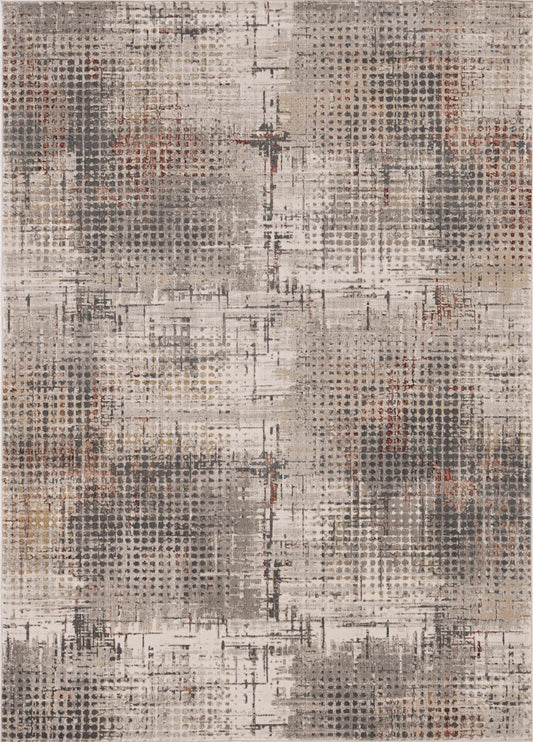 Kas Lara 7253 Grey Brick Transitional Machine-Woven Rug