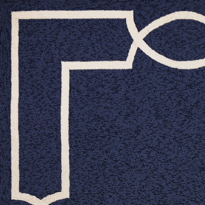 Kas Libby Langdon Hamptons 5224 Ocean Indoor/Outdoor Hand-Hooked Rug