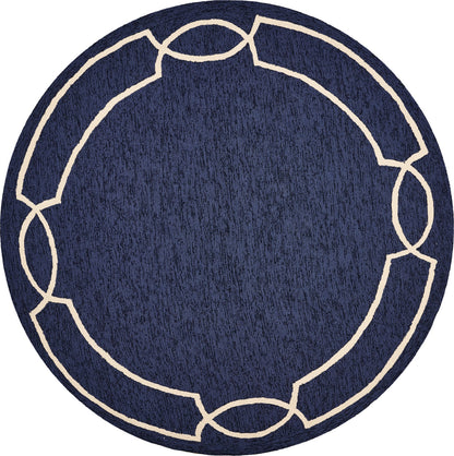Kas Libby Langdon Hamptons 5224 Ocean Indoor/Outdoor Hand-Hooked Rug