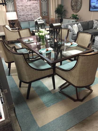 Kas Libby Langdon Hamptons 5227 Spa Indoor/Outdoor Hand-Hooked Rug