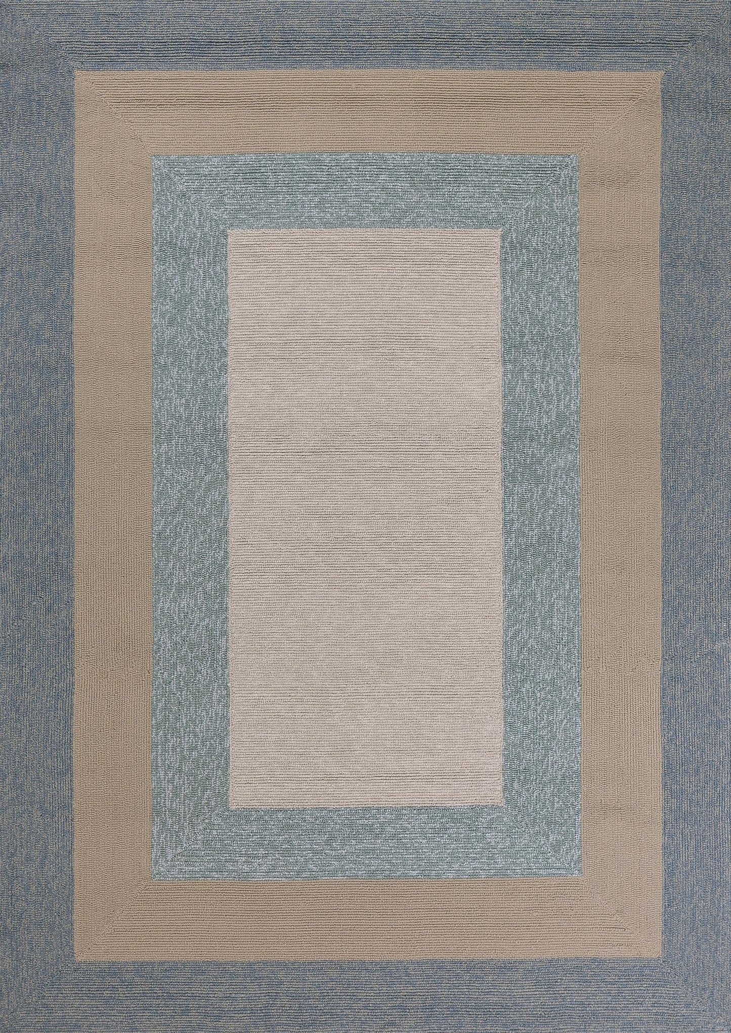 Kas Libby Langdon Hamptons 5227 Spa Indoor/Outdoor Hand-Hooked Rug