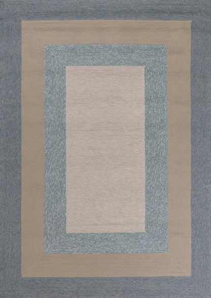 Kas Libby Langdon Hamptons 5227 Spa Indoor/Outdoor Hand-Hooked Rug