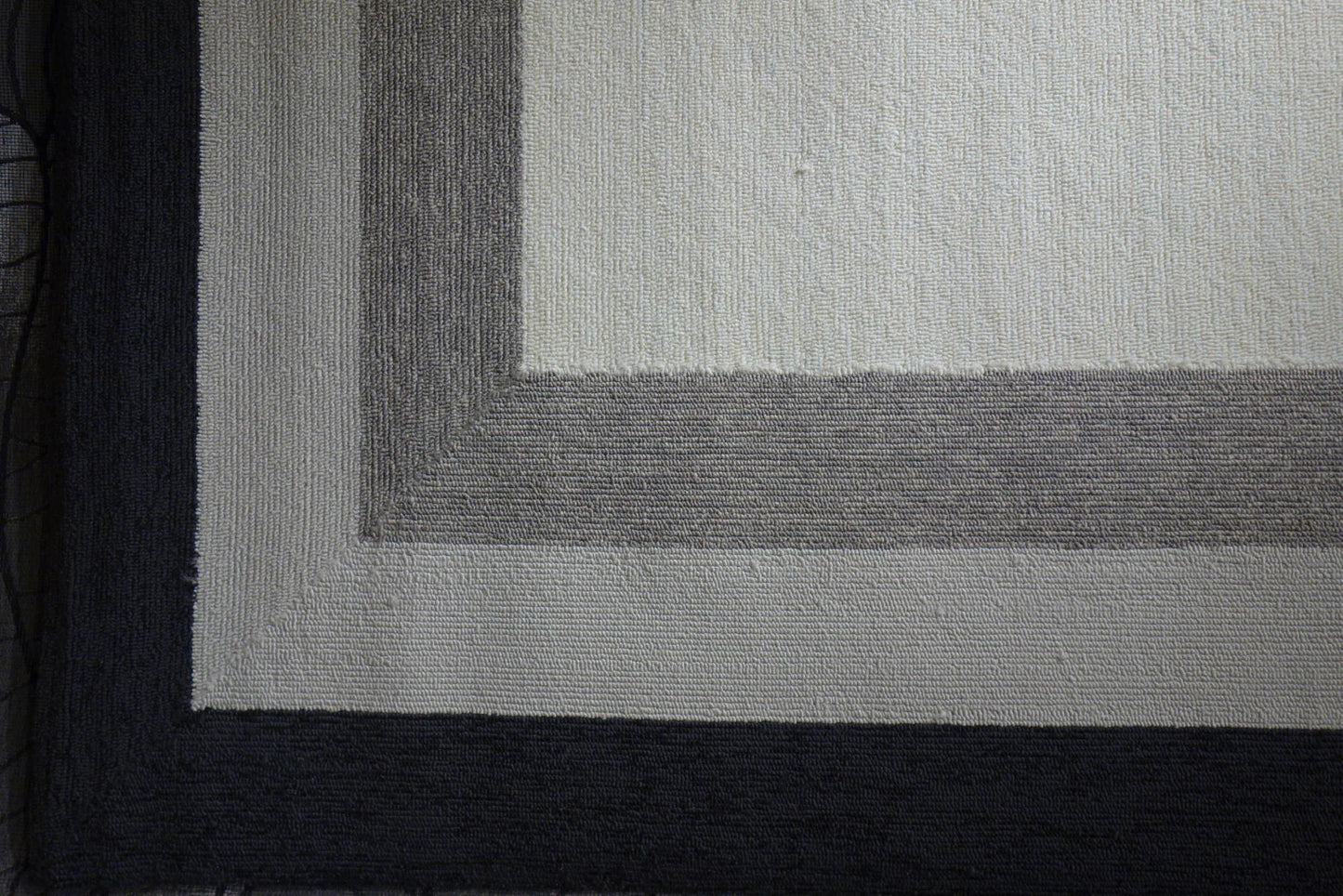 Kas Libby Langdon Hamptons 5228 Charcoal Indoor/Outdoor Hand-Hooked Rug