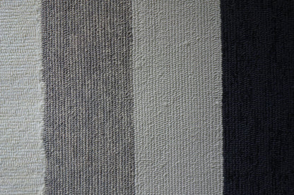 Kas Libby Langdon Hamptons 5228 Charcoal Indoor/Outdoor Hand-Hooked Rug