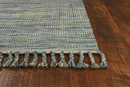 Kas Libby Langdon Homespun 5563 Ocean Casual Hand-Woven Rug