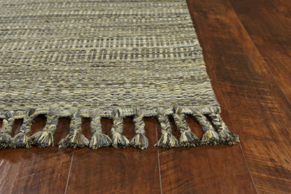 Kas Libby Langdon Homespun 5565 Slate Casual Hand-Woven Rug
