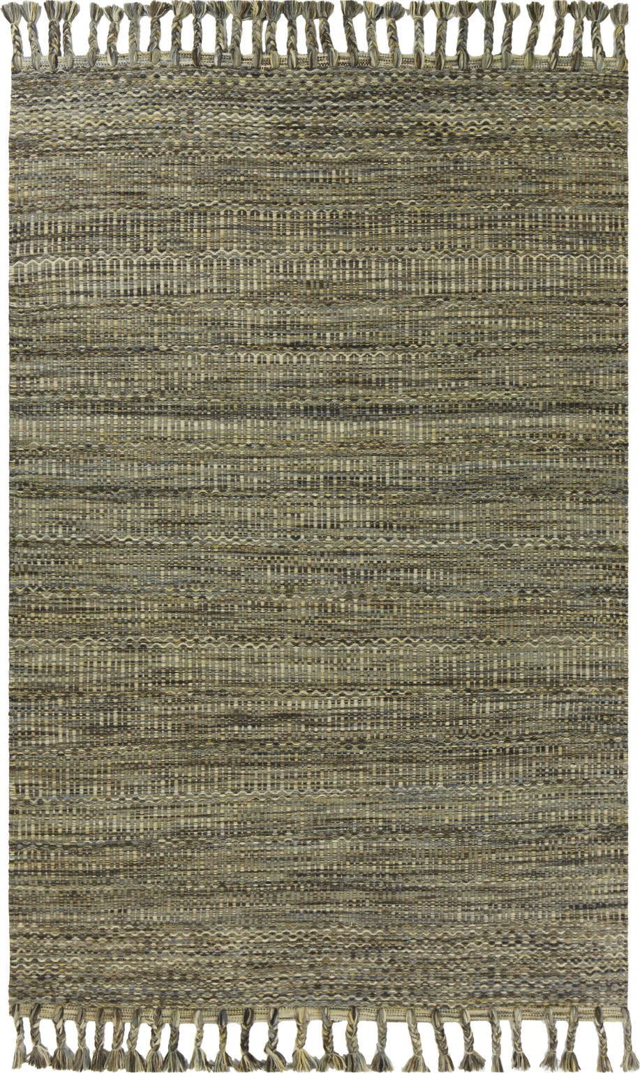 Kas Libby Langdon Homespun 5565 Slate Casual Hand-Woven Rug