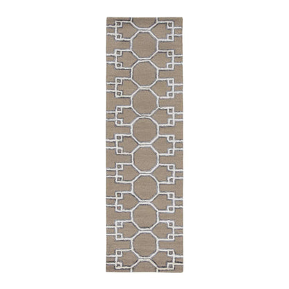 Kas Libby Langdon Upton 4305 Mocha  Transitional Tufted Rug