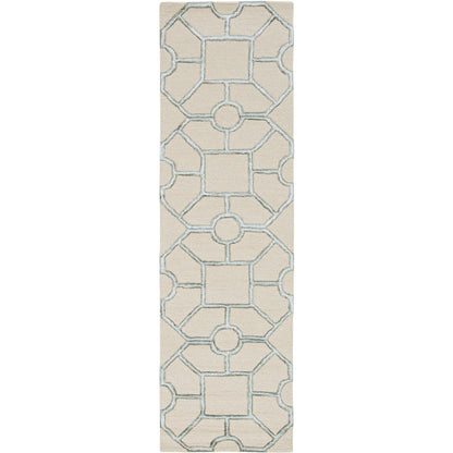 Kas Libby Langdon Upton 4306 Beige  Transitional Tufted Rug