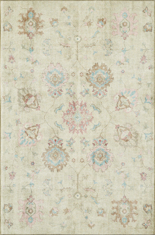 Kas London 4817 Chartreuse Transitional Machine Woven Rug