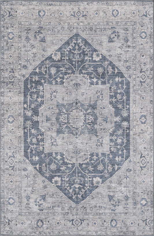 Kas London 4819 Denim Transitional Machine Woven Rug