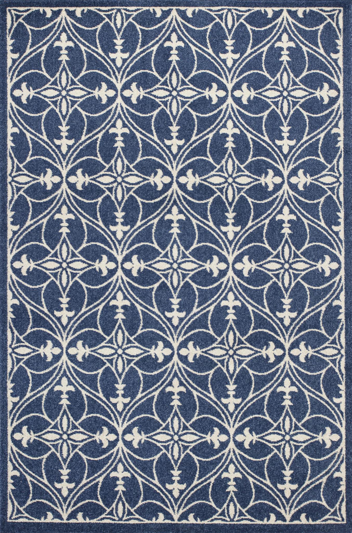 Kas Lucia 2755 Denim Indoor/Outdoor Machine Woven Rug