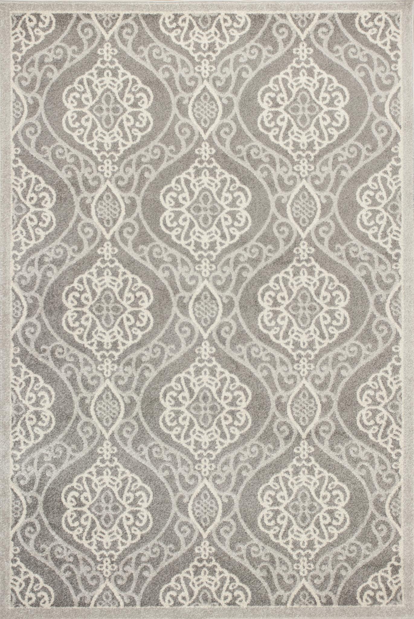 Kas Lucia 2759 Silver Indoor/Outdoor Machine Woven Rug