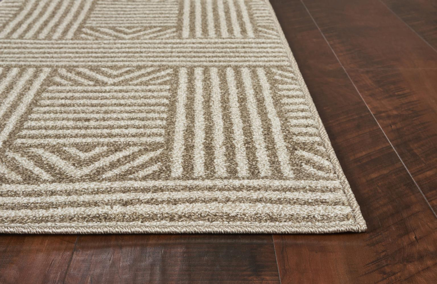 Kas Lucia 2762 Beige Indoor/Outdoor Machine Woven Rug