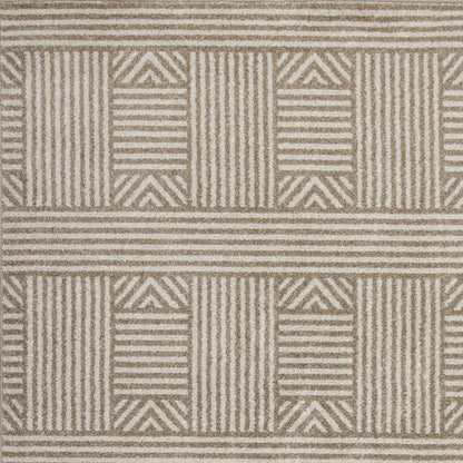 Kas Lucia 2762 Beige Indoor/Outdoor Machine Woven Rug