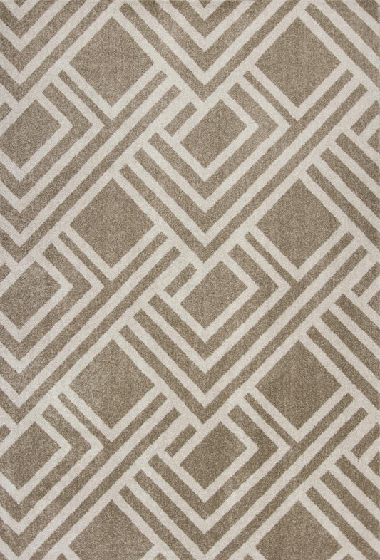 Kas Lucia 2763 Beige Indoor/Outdoor Machine Woven Rug