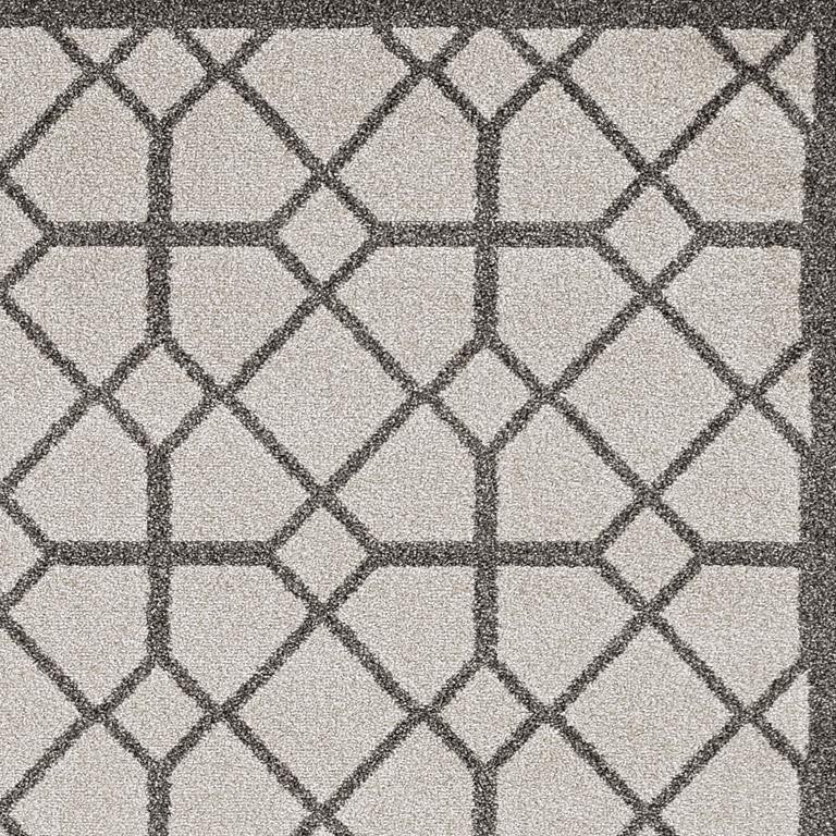Kas Lucia 2773 Ivory Grey Indoor/Outdoor Machine Woven Rug