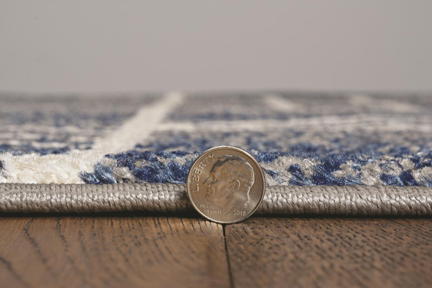 Kas Lucia 2774 Blue Indoor/Outdoor Machine Woven Rug