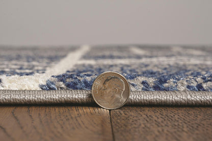 Kas Lucia 2774 Blue Indoor/Outdoor Machine Woven Rug