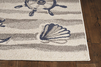 Kas Lucia 2775 Ivory Indoor/Outdoor Machine Woven Rug