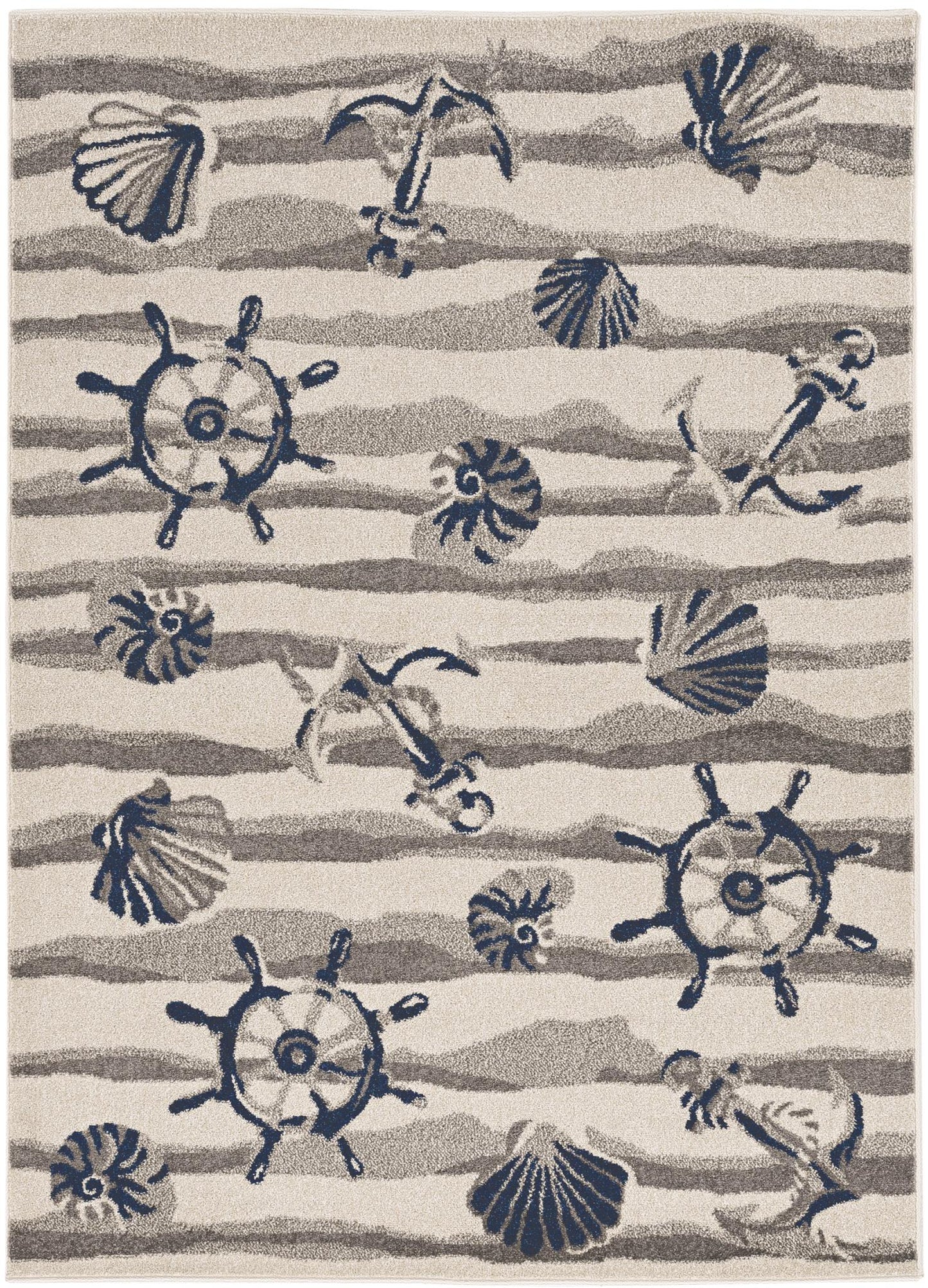 Kas Lucia 2775 Ivory Indoor/Outdoor Machine Woven Rug