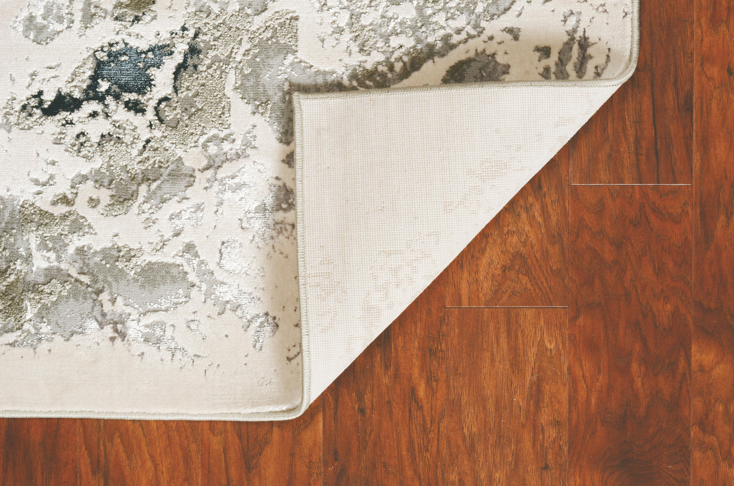 Kas Luna 7120 Silver Transitional Machine Woven Rug