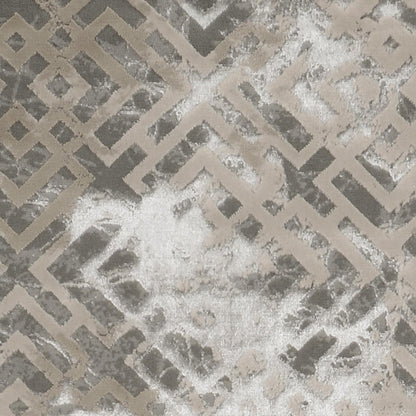 Kas Luna 7124 Sand Silver Transitional Machine Woven Rug
