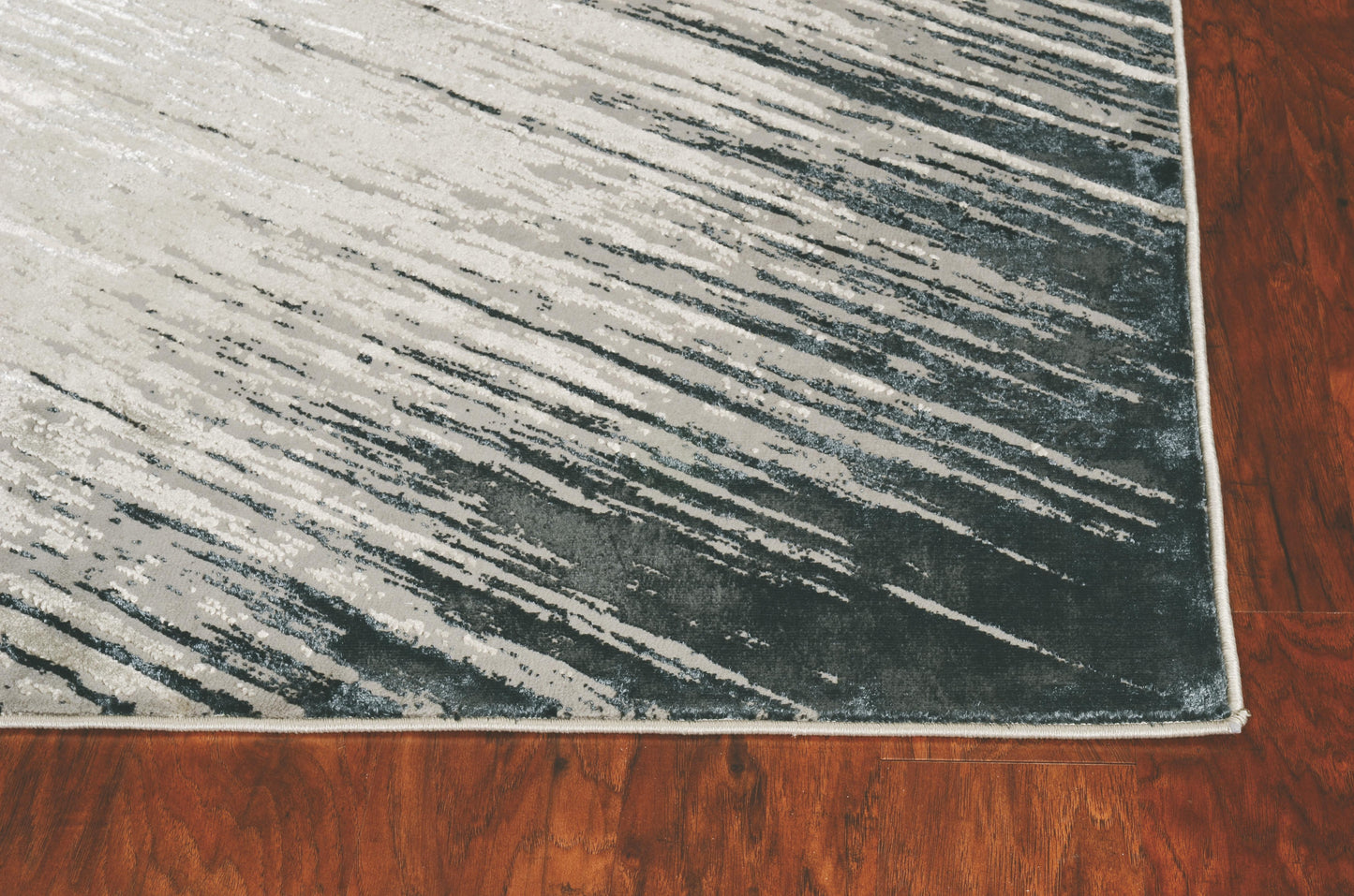 Kas Luna 7127 Silver Grey Transitional Machine Woven Rug