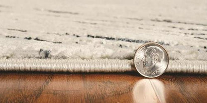 Kas Luna 7127 Silver Grey Transitional Machine Woven Rug