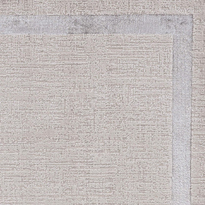 Kas Luna 7129 Ivory Silver Transitional Machine Woven Rug