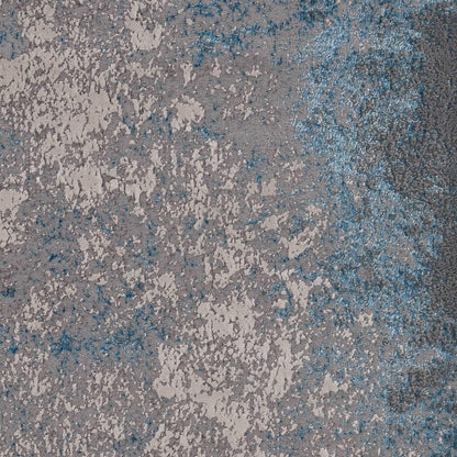 Kas Luna 7131 Silver Blue Transitional Machine Woven Rug
