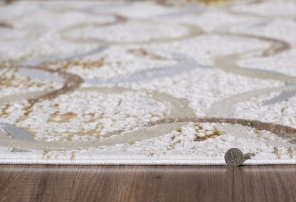 Kas Luna 7137 Blrch Transitional Machine Woven Rug