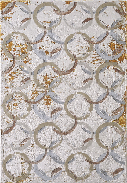 Kas Luna 7137 Blrch Transitional Machine Woven Rug