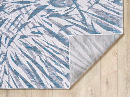 Kas Luna 7144 Gold Grey Transitional Machine Woven Rug