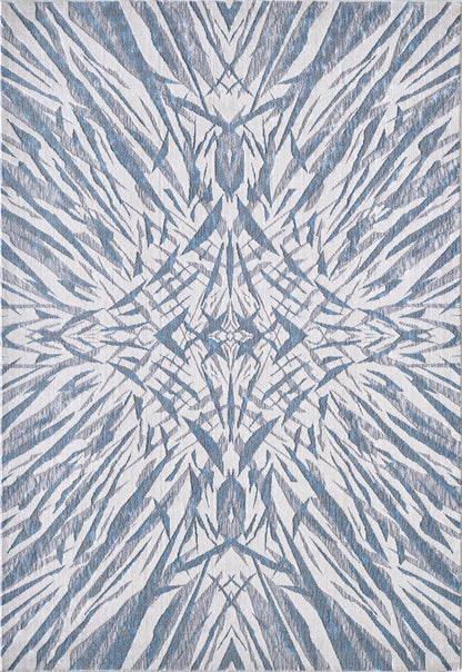 Kas Luna 7144 Gold Grey Transitional Machine Woven Rug