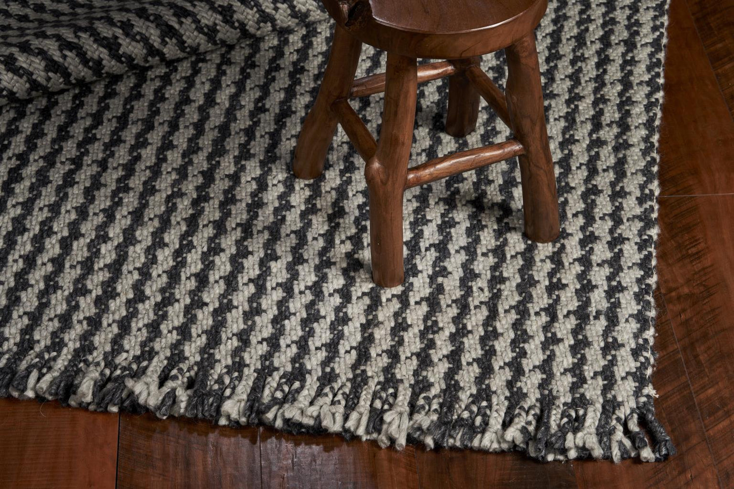 Kas Maui 1341 Grey Casual Handwoven Rug