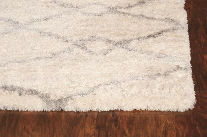 Kas Merino 6700 Ivory Grey Casual Machine Woven Rug