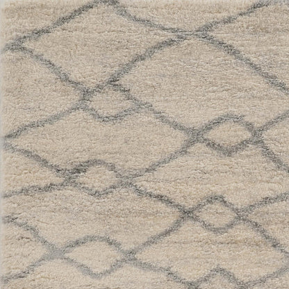 Kas Merino 6700 Ivory Grey Casual Machine Woven Rug