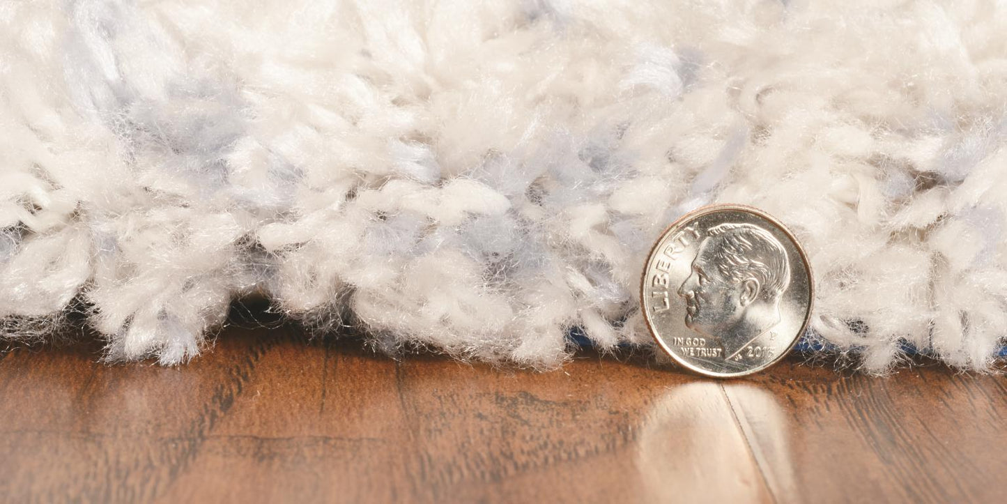 Kas Merino 6702 Ivory Blue Casual Machine Woven Rug