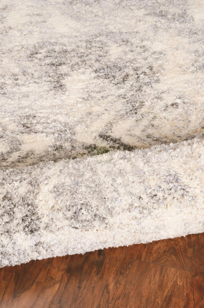 Kas Merino 6703 Ivory Grey Casual Machine Woven Rug