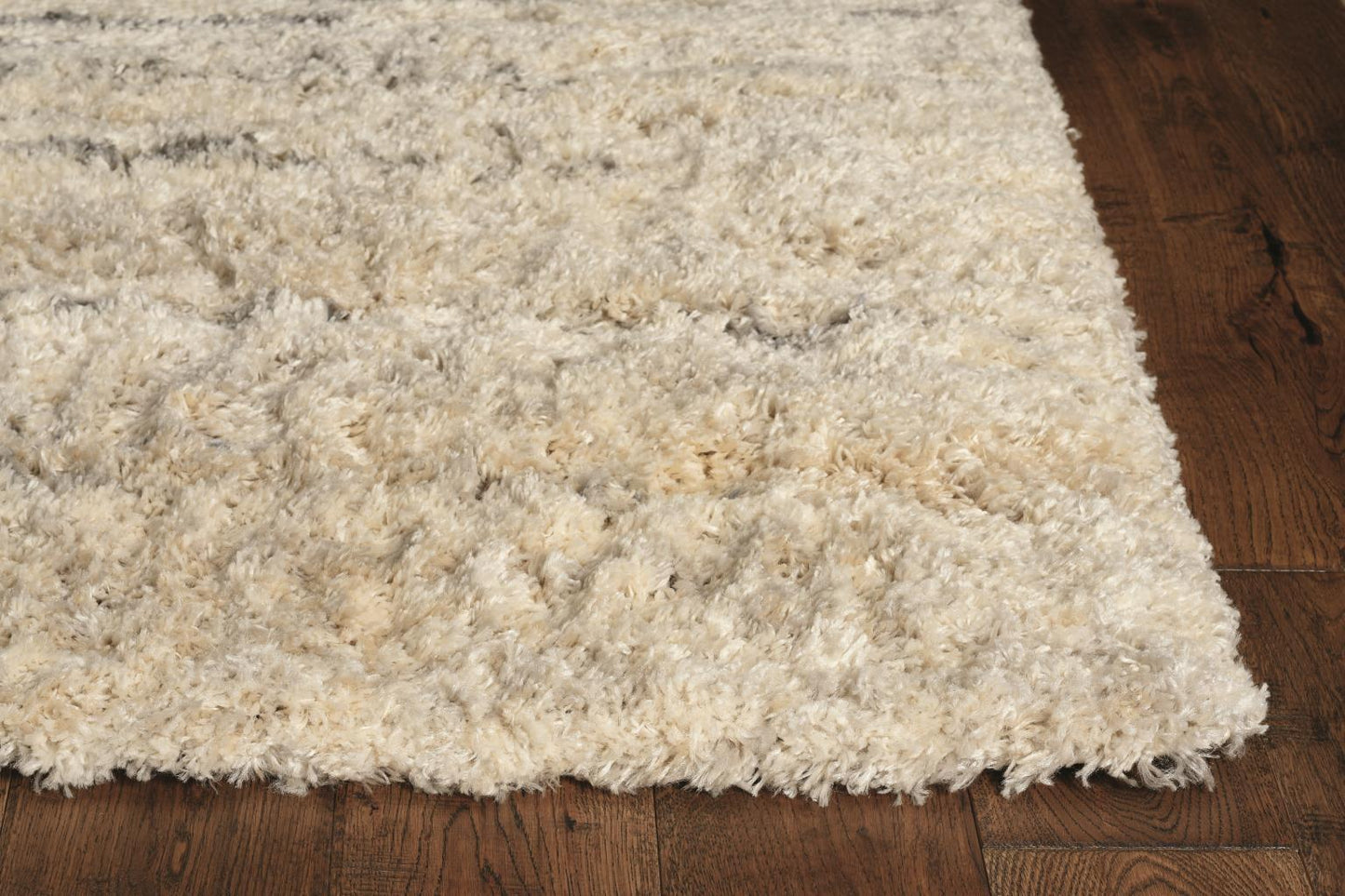 Kas Merino 6711 Ivory Grey Casual Machine Woven Rug