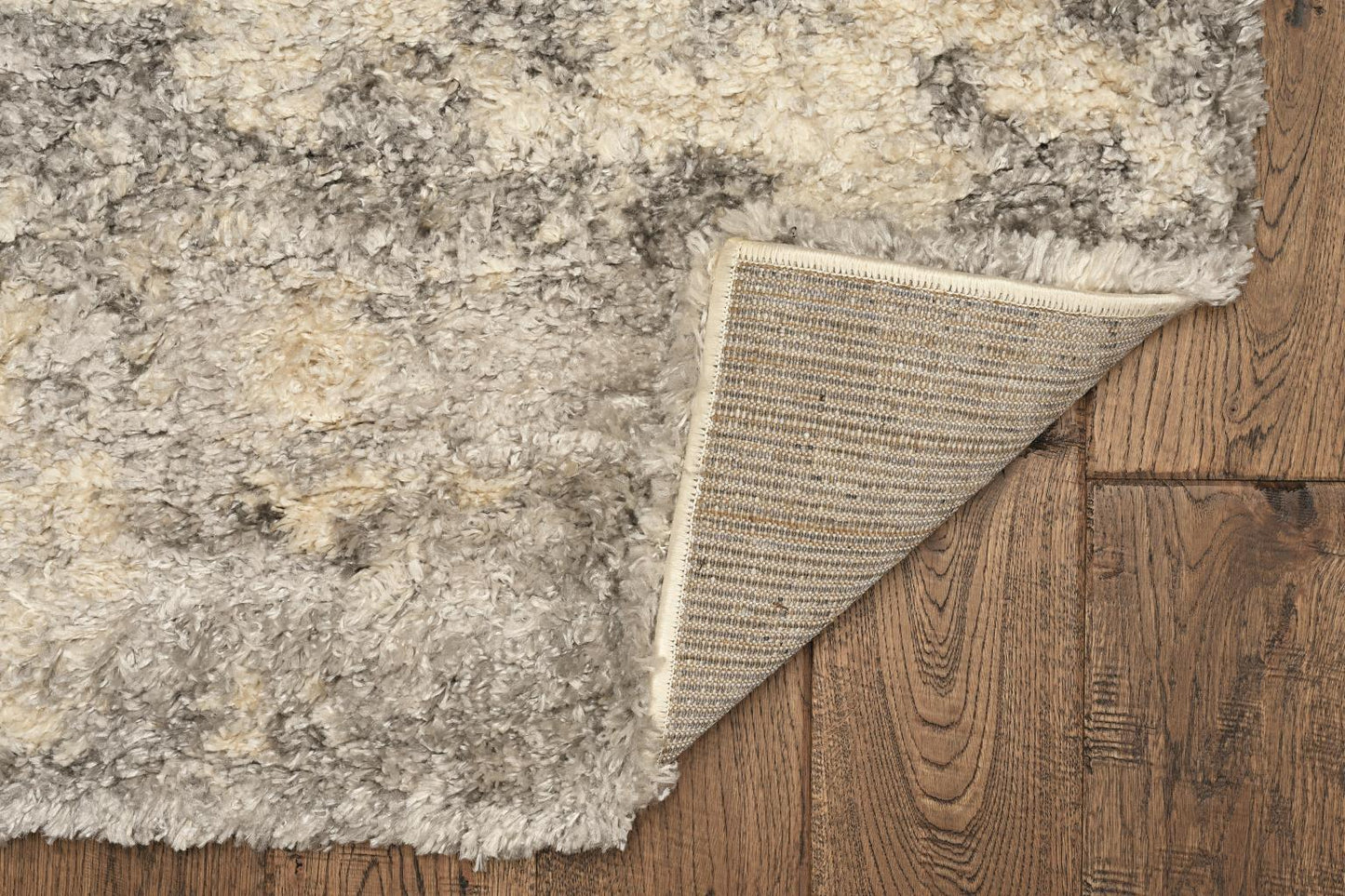 Kas Merino 6713 Ivory Grey Casual Machine Woven Rug