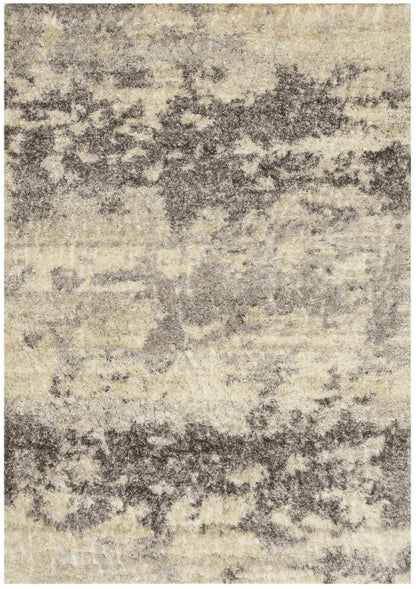 Kas Merino 6713 Ivory Grey Casual Machine Woven Rug